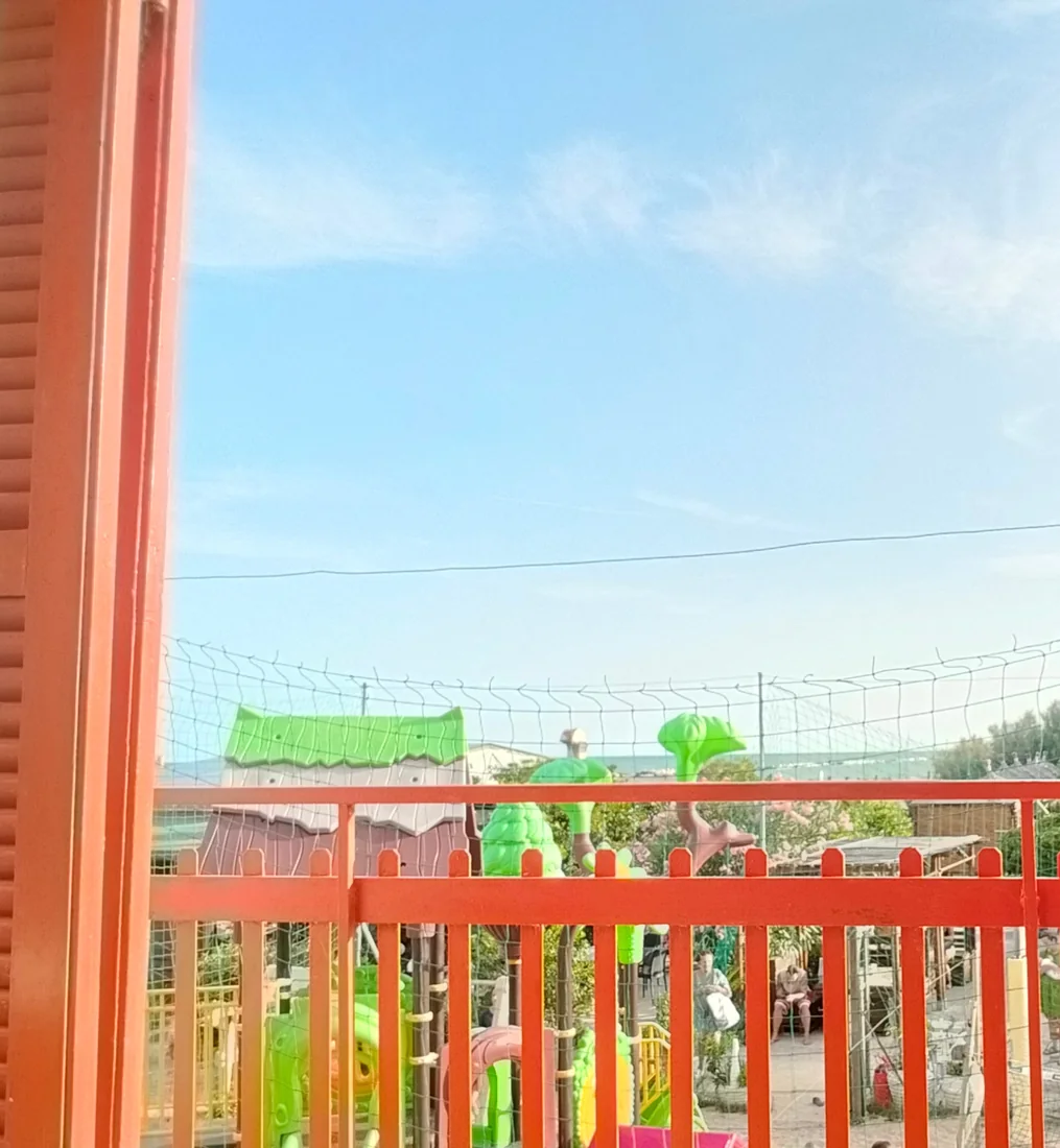 Panorama dal balcone verso la costa